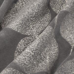Deka z mikrovlákna GINKO II. šedá 150x200 cm Mybesthome