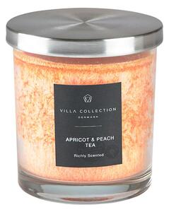 Villa Collection Vonná svíčka ve skleněné dóze s víkem Apricot & Peach Tea (45 hodin)