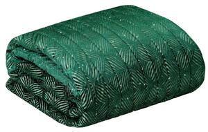 Přehoz na postel ALBERTO 220x240 cm zelená Mybesthome