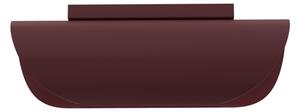 Nástěnné svítidlo BARBOS 2xG9/8W/230V burgundy