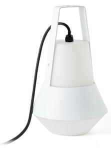 FARO CAT bílá přenosná stolní lampa