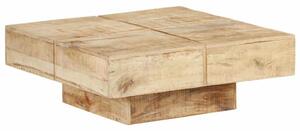Konferenční stolek 80 x 80 x 28 cm masivní mangovníkové dřevo 323592