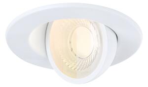 P 92411 LED vestavné svítidlo Zina IP65 5W / 8W 230V stmívatelné 2700 - 4000K bílá mat - PAULMANN