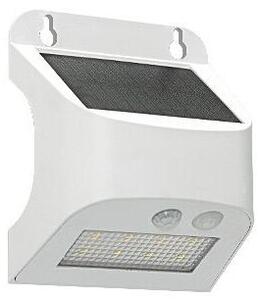 LED Solární nástěnné svítidlo se sen SOLTO LED/3W/3,7V 4000K IP54 1200 mAh bílá