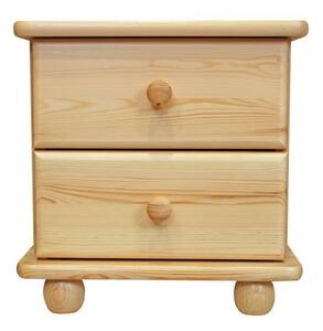 Vomaks unit, s.r.o. Noční stolek 31 Klasik Barva: surové dřevo