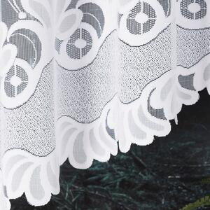 Dekorační oblouková krátká záclona KASJANA bílá 320x160 cm MyBestHome
