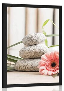 Plakát meditační a wellness zátiší