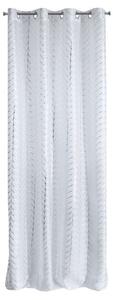 Dekorační vzorovaná záclona BIBIEN bílá, 140x250 cm (cena za 1 kus) MyBestHome