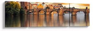 Obraz - Praha (170x50 cm)
