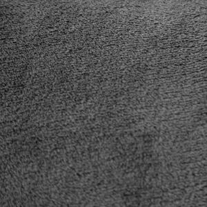 Deka z mikrovlákna SIMPLY šedá 150x200 cm Mybesthome