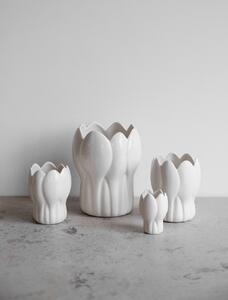 Fine Little Day Porcelánová váza Krokus White - 19,5 cm FLD255