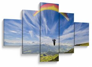 Obraz - Paragliding (125x70 cm)