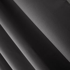 Dekorační vzorovaný závěs SANTANA, černá 145x250 cm (cena za 1 kus) MyBestHome
