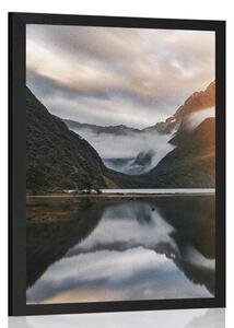 Plakát Milford Sound při východu slunce