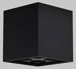 M O309CL-L8GF3K Stropní svítidlo Ares 3000K 8W teplá bílá černý kov/sklo IP54 - MAYTONI