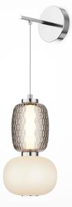 Maytoni Nástěnné LED svítidlo PATTERN, 18W, v. 32 cm, CRI80 Barva: Chrom