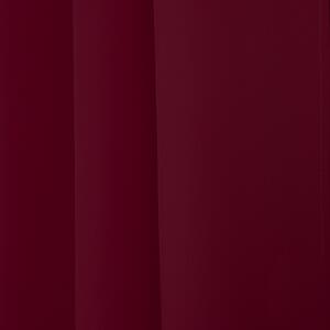 Dekorační závěs s řasící páskou LIVIA vínová 145x250 cm (cena za 1 kus) MyBestHome