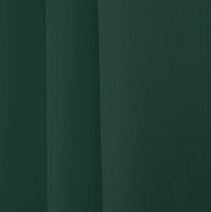 Dekorační závěs s řasící páskou LIVIA tmavě zelená 145x250 cm (cena za 1 kus) MyBestHome