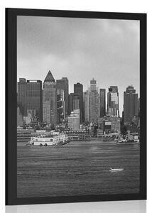 Plakát jedinečný New York v černobílém provedení