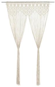 Macramé závěs 140 x 240 cm bavlna 323977