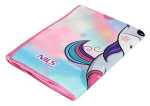 NAR20 UNICORN RUČNÍK - PONČO Z MIKROVLÁKNA NILS AQUA