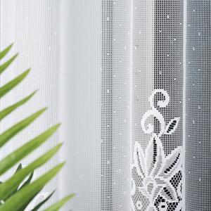 Dekorační oblouková krátká záclona BERENIKA 160 bílá 300x160 cm MyBestHome