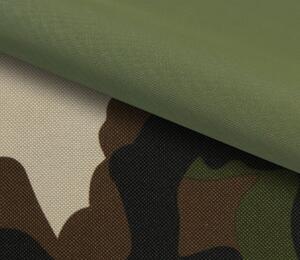 Polstr CARLOS SET color khaki, sedák 120x80 cm, opěrka 120x40 cm, 2x polštáře 30x30 cm, paletové prošívané sezení Mybesthome