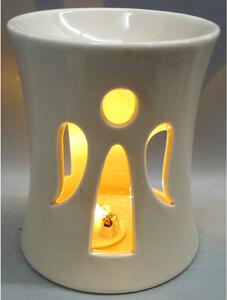 Aroma lampa, porcelánová. Krémová barva. ARK3514 COFFEE, sada 3 ks
