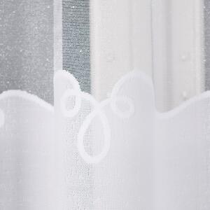 Dekorační oblouková krátká záclona KORNELIA 160 bílá 300x160 cm MyBestHome