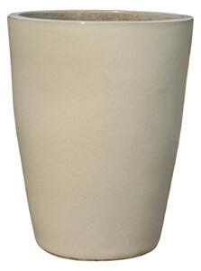 Keramicky květináč Mazarin - Krémový M (27 x 34 cm)