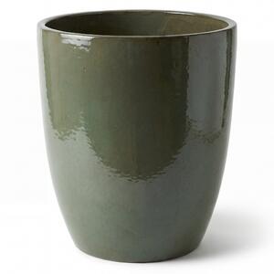 Keramicky květináč Mazarin 2 - Khaki L (37 x 49 cm)