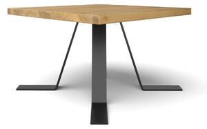 Majstrštych Konferenční stůl Pěvuška - designový industriální stůl velikost stolu (D x Š): 80 x 80 (cm)