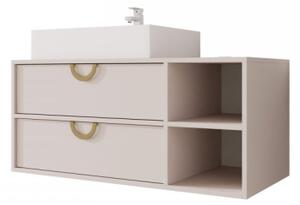 Skříňka pod umyvadlo Gewiro, Barva: Kašmír, Sifon k umyvadlu: ne, Umyvadlo: ne 5903211457517