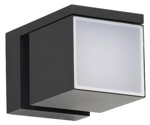 Nástěnné svítidlo Cubic Dgr tmavě šedé 18 W – Šedá
