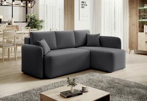 ROHOVÁ SEDAČKA, textil, šedá MID.YOU - Sedací soupravy, Online Only