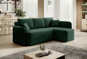 ROHOVÁ SEDAČKA, textil, zelená MID.YOU - Sedací soupravy, Online Only