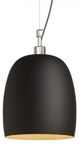 COROA NEW 28 závěsná černá chrom 230V E27 53W - RED - DESIGN RENDL