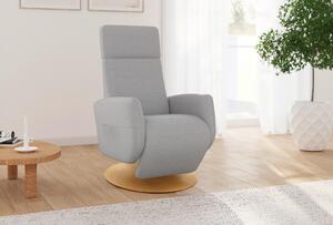 RELAXAČNÍ KŘESLO, textil, světle šedá Sit & More - Online Only křesla & taburety, Online Only