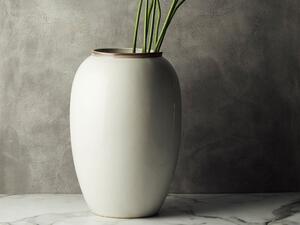 Bitz Kameninová váza 50 cm Cream
