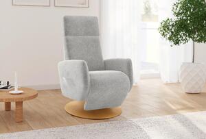 RELAXAČNÍ KŘESLO, textil, světle šedá Sit & More - Online Only křesla & taburety, Online Only