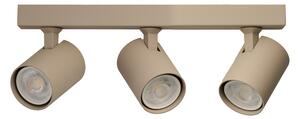 Přisazené bodové svítidlo Exo Line Beige béžové 3x 50 W – Hnědá (AZ7221)