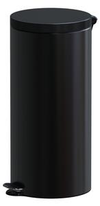 Nášlapný odpadkový koš, 30 l, černá