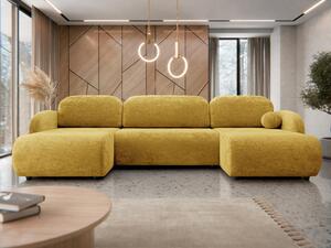 Rohová sedací souprava ve tvaru U Wogiru U, Potah: Sereno 689 5903211430619