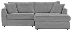 ROHOVÁ SEDAČKA, textil, antracitová Carryhome - Sedací soupravy, Online Only