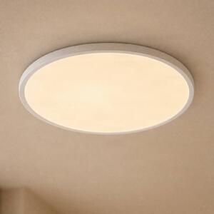 Nordlux LED stropní svítidlo Oja Smart, bílé, Ø 60 cm, stmívatelný, Bílá / opál, Kuchyň, Plast