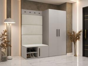 Předsíňová sestava Hekurt I, Barva: kašmír, Barva látek:: Manila 02 5903211431838