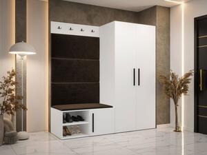 Předsíňová sestava Hekurt I, Barva: bílá, Barva látek:: Manila 04 5903211431739