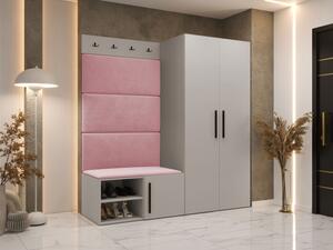 Předsíňová sestava Hekurt I, Barva: kašmír, Barva látek:: Manila 09 5903211431852