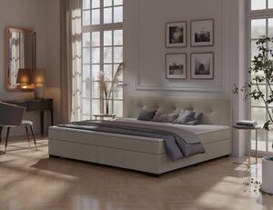POSTEL BOXSPRING, 240/200 cm, béžová P & B - Manželské postele, Online Only