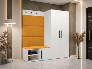 Předsíňová sestava Hekurt I, Barva: bílá, Barva látek:: Manila 32 5903211431791